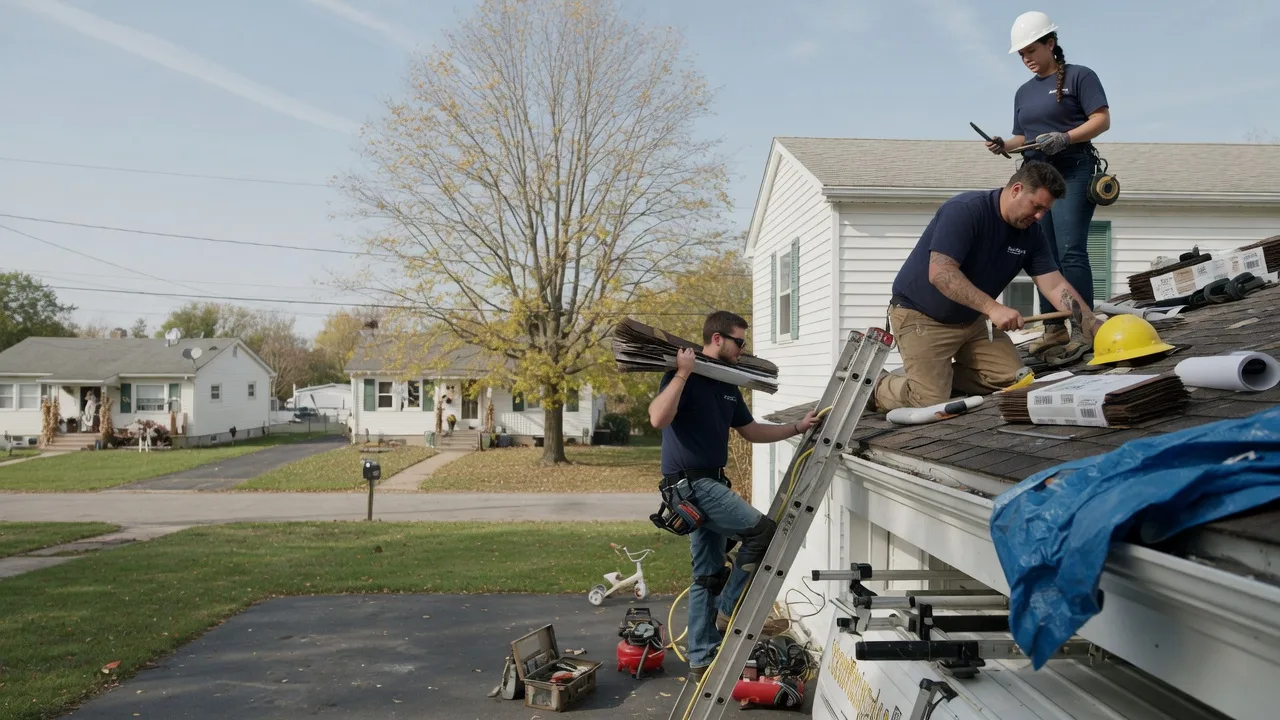 Local Roofing Contractors in Danville, KS near me